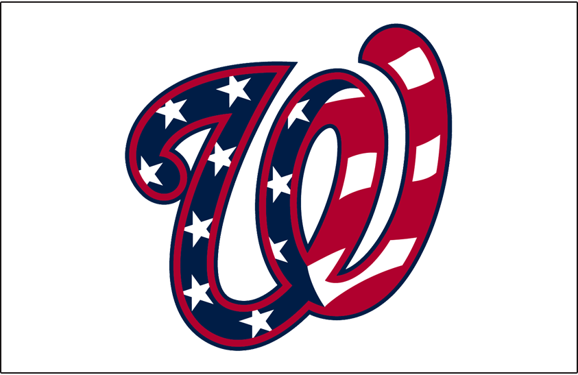 Washington Nationals 2017-Pres Jersey Logo iron on transfers for clothing...